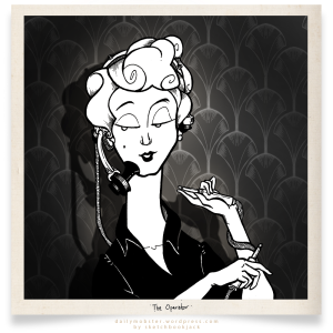 the_operator_lady_daily_mobster_gangster_1920s_1930s_retro_telephone_character_design_illustration